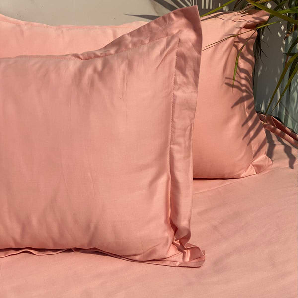 Sadyaska Luxe Coral 1 Pcs Bedsheet