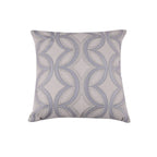 Classical Ornate Harlequin Curves Cushion Cover Neutral