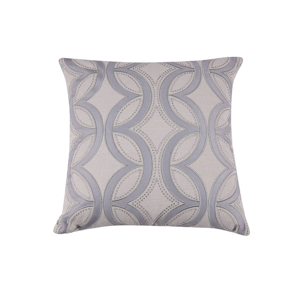 Classical Ornate Harlequin Curves Cushion Cover Neutral