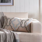 Classical Ornate Kravet Harmony Cushion Cover Blue