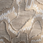 Imperial Essence Ripple Beige Cushion Cover