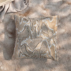 Imperial Essence Ripple Beige Cushion Cover