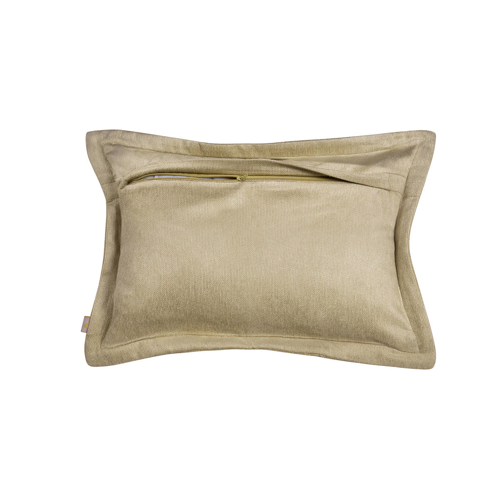 Imperial Essence Efflorescence Green Envy Cushion Cover