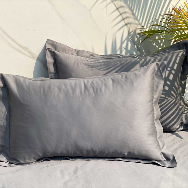 Sadyaska Luxe Dark Grey 1 Pcs Bedsheet