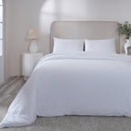 Belissa 100% Cotton Duvet Cover White