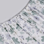 Sensory Bloom Petalyn 100% Cotton Blue Fitted Sheet with Pillow Case