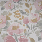 Sensory Bloom Florencia 100% Cotton Yellow Fitted Sheet with Pillow Case