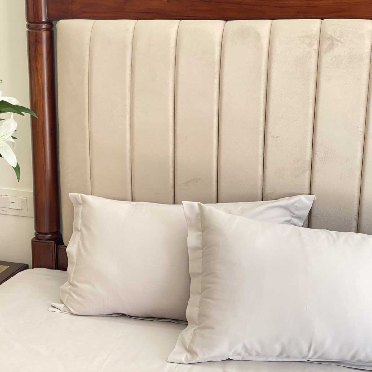 Sadyaska Luxe Grey 1 Pcs Bedsheet