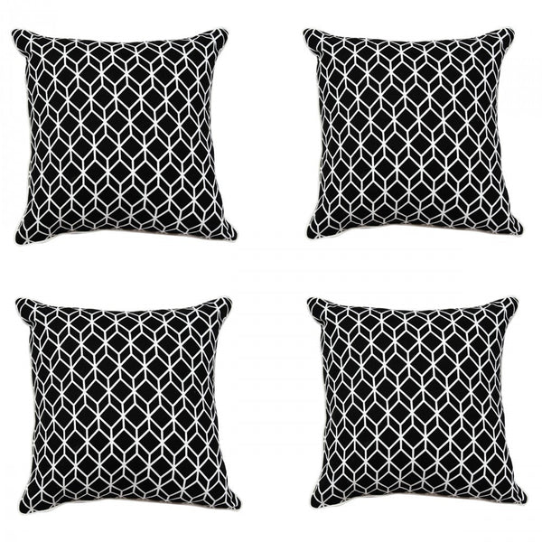 Sadyaska Black & White Parallel-Piped Cuboid (16