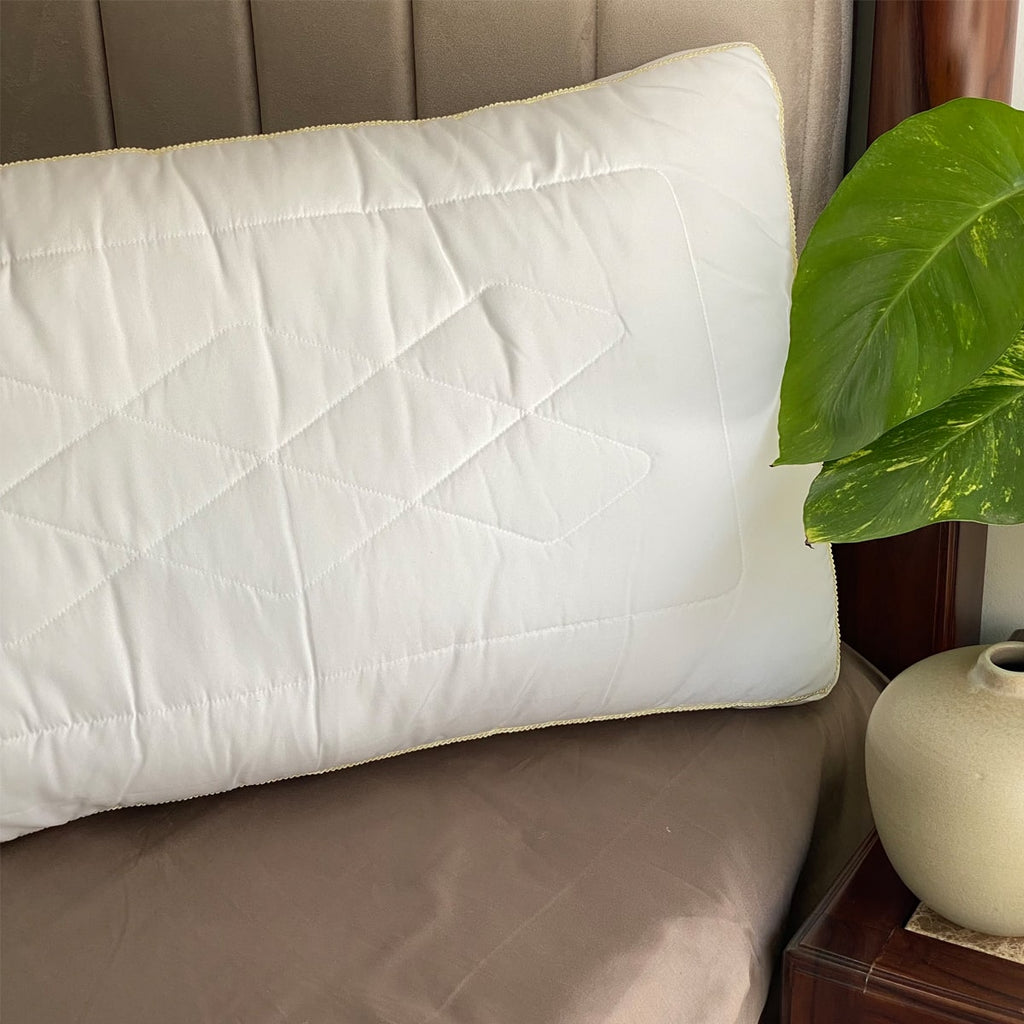Sadyaska Siesta Quilted Downfill 1 Pcs Pillow
