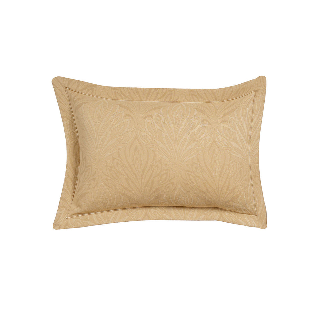 Classical Ornate Acorus Bliss Pillow Sham Set Gold