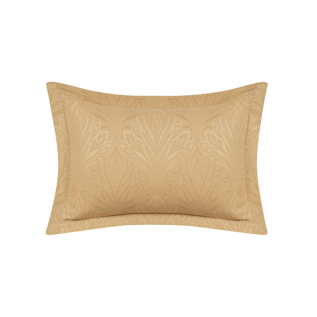 Classical Ornate Acorus Bliss Pillow Sham Set Gold
