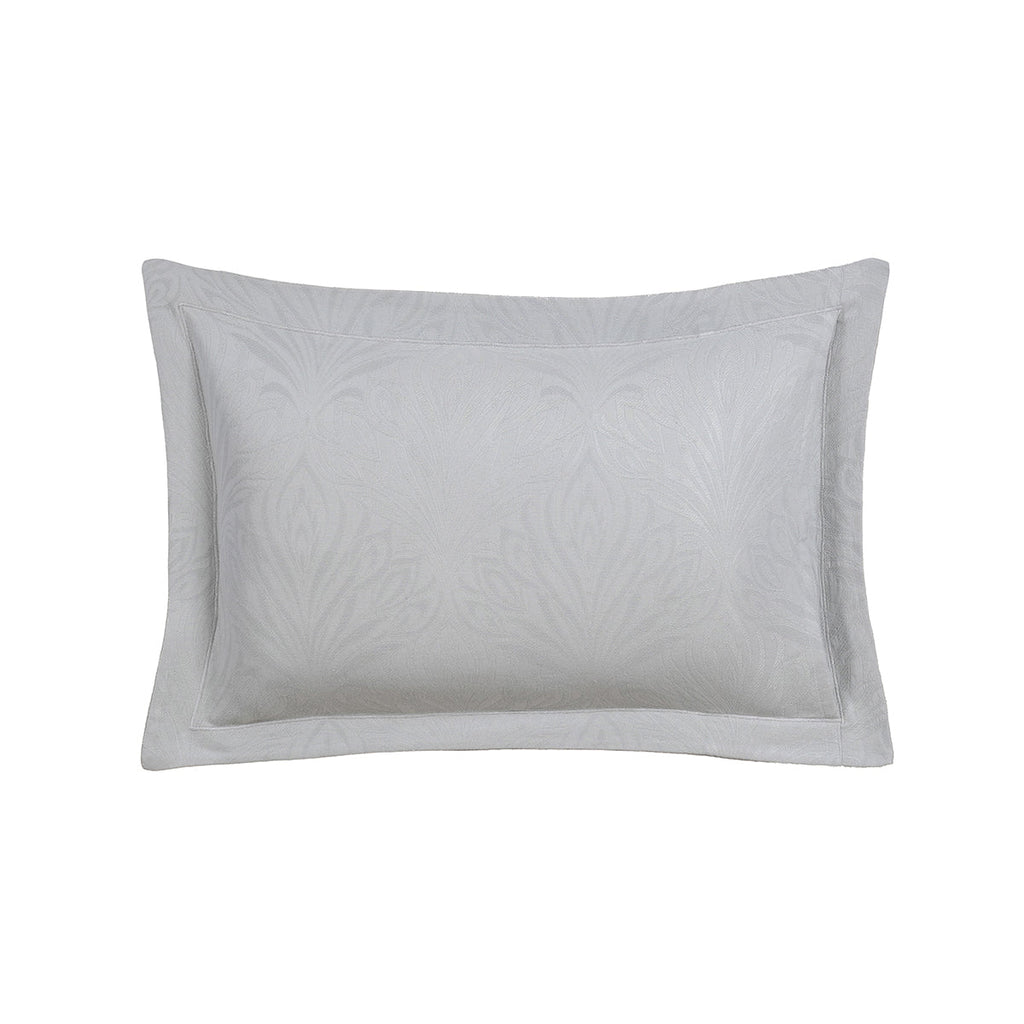 Classical Ornate Acorus Bliss Pillow Sham Set Aqua