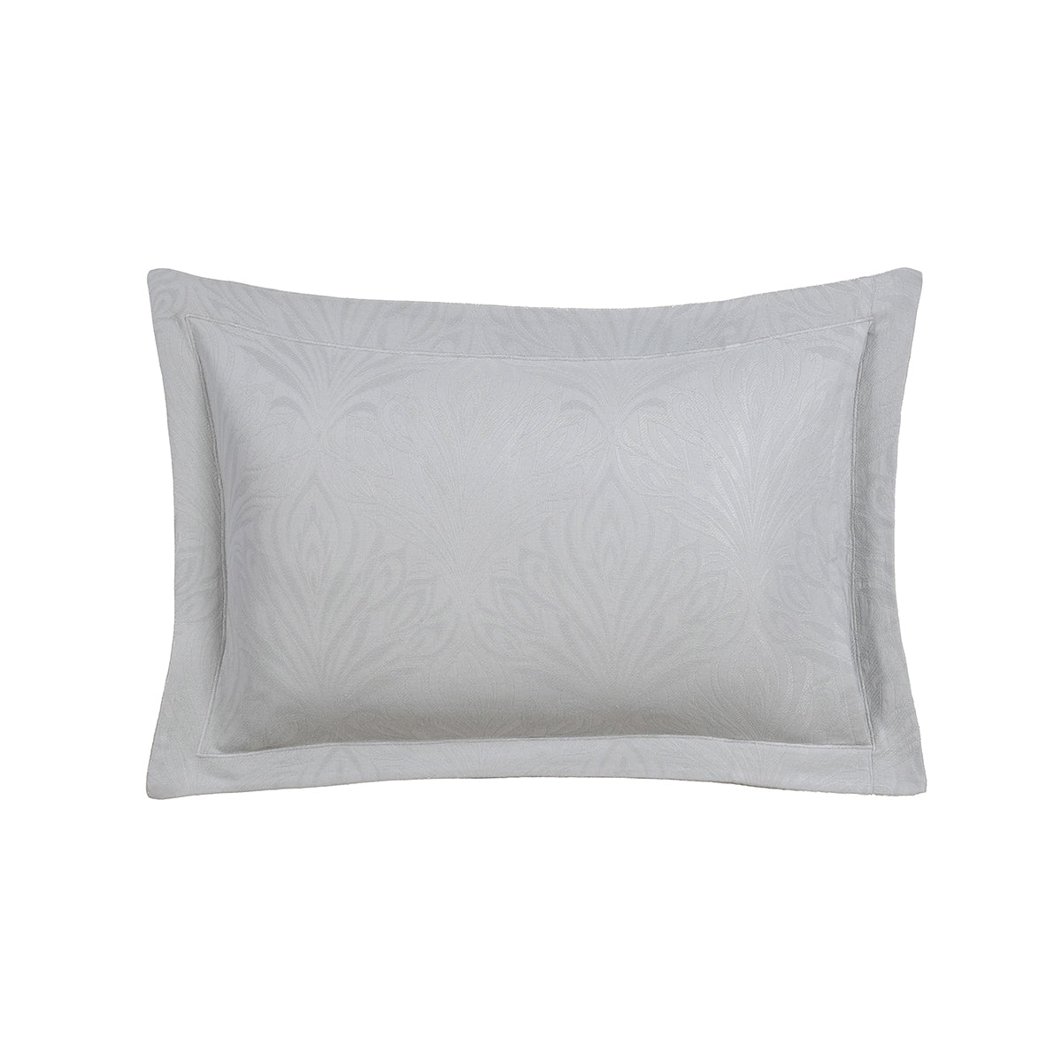 Classical Ornate Acorus Bliss Pillow Sham Set Aqua