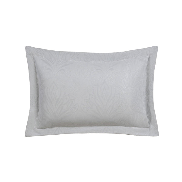 Classical Ornate Acorus Bliss Pillow Sham Set Aqua