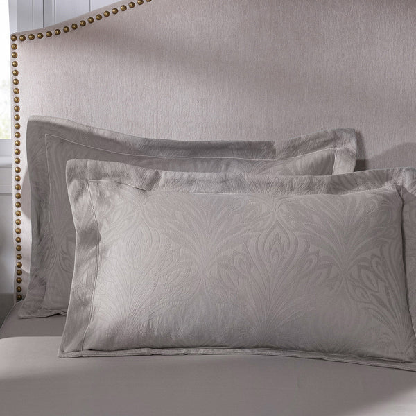 Classical Ornate Acorus Bliss Pillow Sham Set Neutral