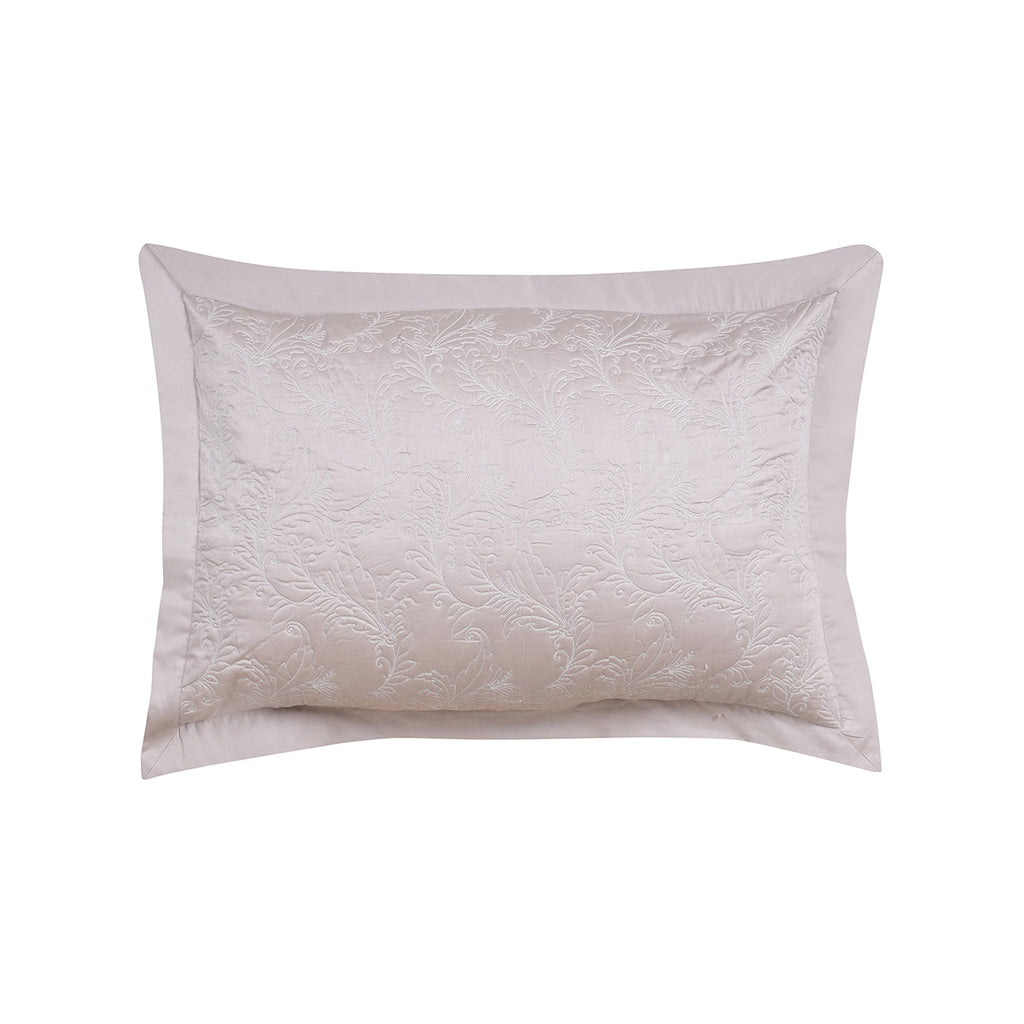 Classical Ornate Twirls & Swirls Pillow Sham Set Neutral