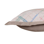 Eclectic Geo Rhombus Pillow Sham Set Beige