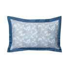 Eclectic Geo Triangle Pillow Sham Set Blue
