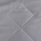 Selwyn Reversible Summer AC Quilt/Quilted Bed Cover/Comforter Misty Rose/Flint Grey Quilt