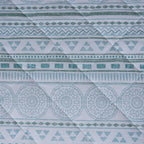 Hermosa Sensory Bloom Allegra Quilt Blue
