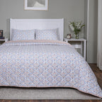 Hermosa Sensory Bloom Avery Quilt Blue