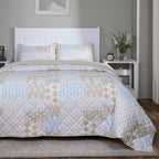 Hermosa Sensory Bloom Lennon Quilt Yellow