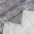 Hermosa Sensory Bloom Gareth Quilt Orange
