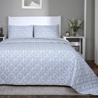 Hermosa Sensory Bloom Avery Quilt Orange