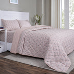 Hermosa Sensory Bloom Jude Quilt Peach