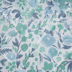 Sensory Bloom Zesty extremely Cozy Aqua Quilt