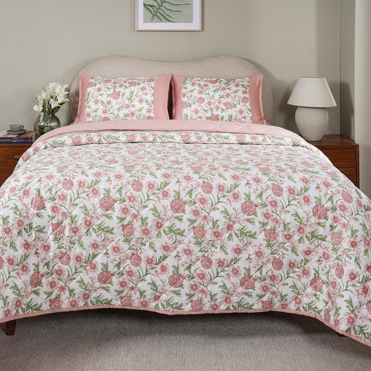 Sensory Bloom Blooming Petals extremely Cozy Pink Quilt