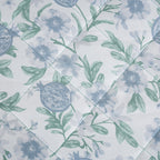 Sensory Bloom Blooming Petals extremely Cozy Blue Quilt