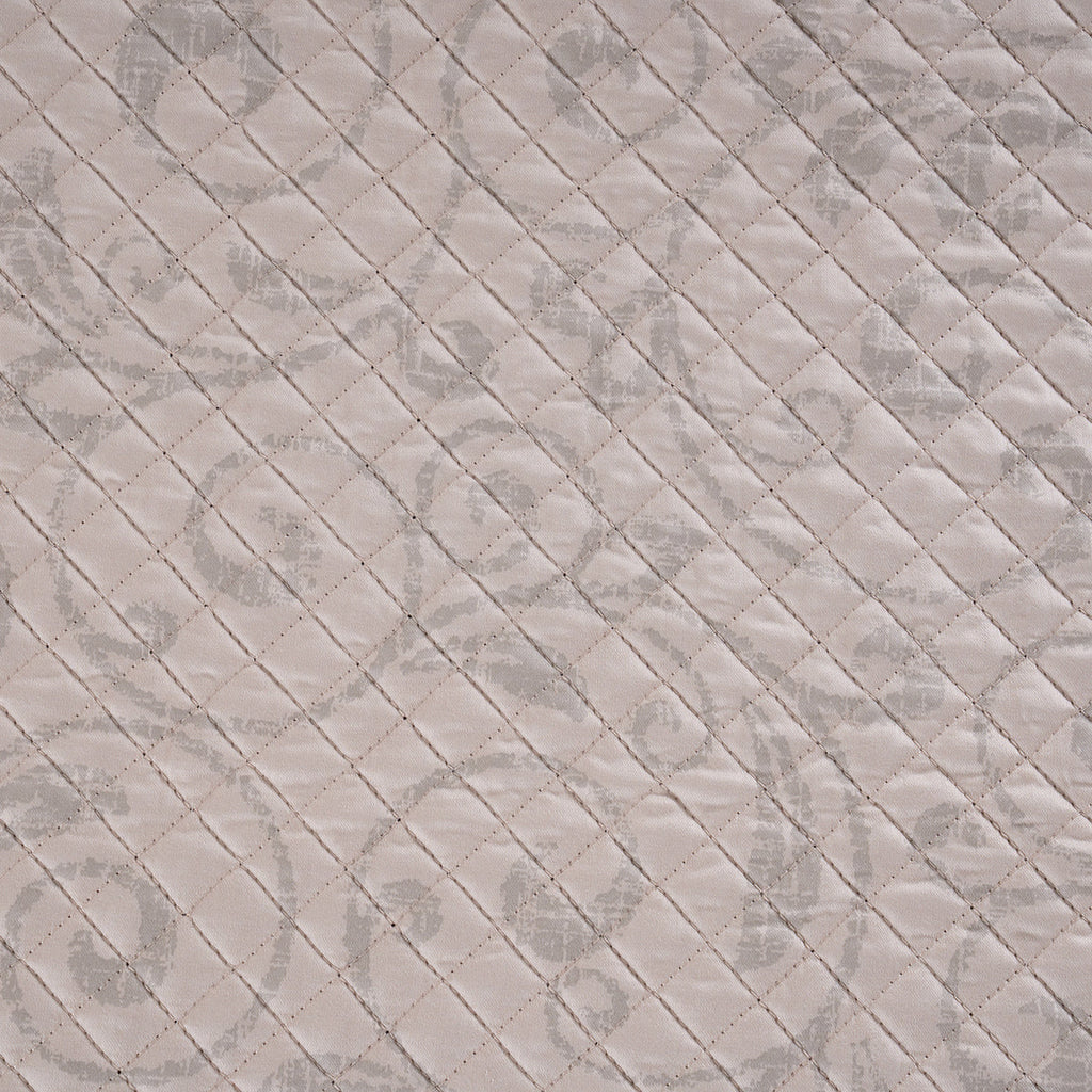 Classical Ornate Seamless Scroll Quilt/Quilted Bed Cover Neutral