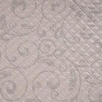 Classical Ornate Seamless Scroll Quilt/Quilted Bed Cover Neutral