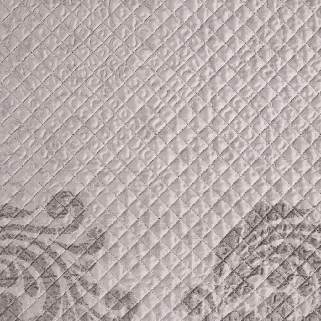 Classical Ornate Seamless Scroll Quilt/Quilted Bed Cover Gold