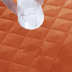 Sadyaska Microfibre ed Waterproof Fitted Rust Mattress Protector 1 Pcs Quilt