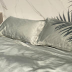 Sadyaska Tri-pleat Sage Green Set 1 Pcs Bedsheet
