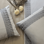 Sadyaska Squarish Smoke Blue Silver Dreams 1 Pcs Duvet Cover