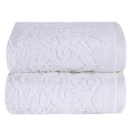 Windsor Antimicrobial Antifungal Zero Twist Fluffy Luxurious White Towel