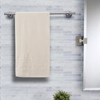 Windsor Antimicrobial Antifungal Zero Twist Fluffy Luxurious Cream Towel