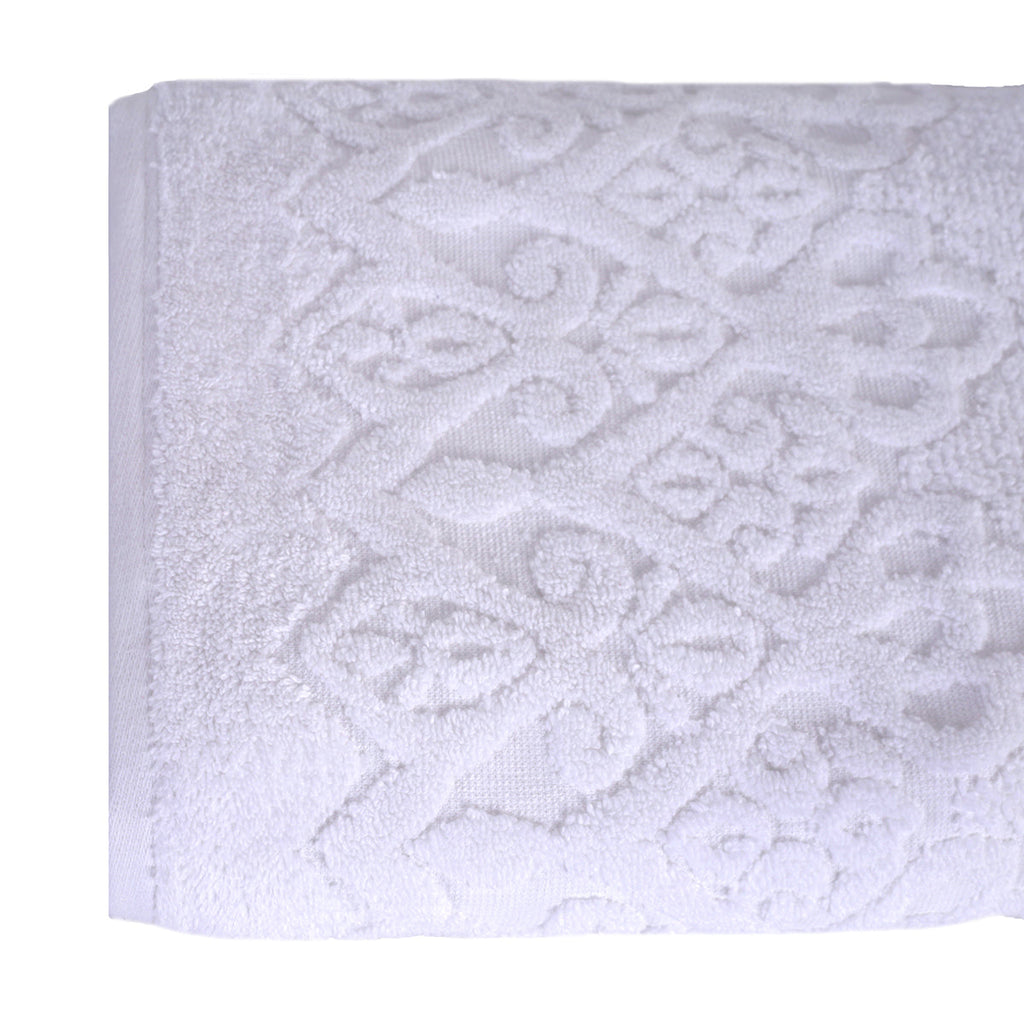 Windsor Antimicrobial Antifungal Zero Twist Fluffy Luxurious White Towel