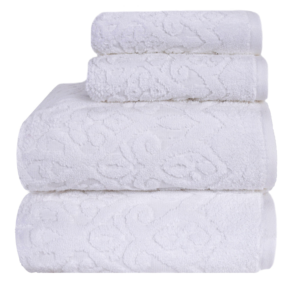 Windsor Antimicrobial Antifungal Zero Twist Fluffy Luxurious White Towel