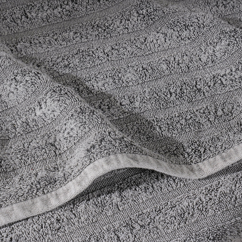 Mellow Mesh Premium distressed Grey Towel Set