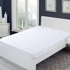 Sadyaska Microfibre ed Waterproof Fitted White Mattress Protector 1 Pcs Quilt
