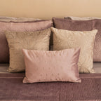 Sadyaska Decorative Dandelion Silver Velvet 16x16 1 Pcs Cushion Cover